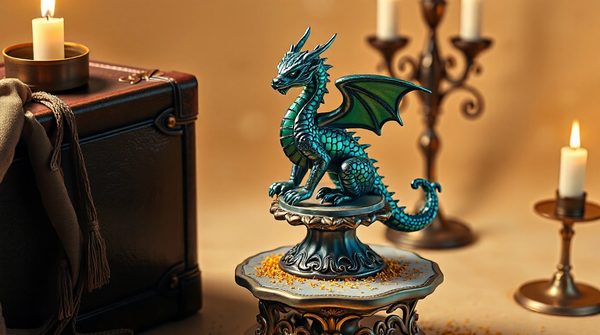 Embrace boldness with the exquisite dragon charm